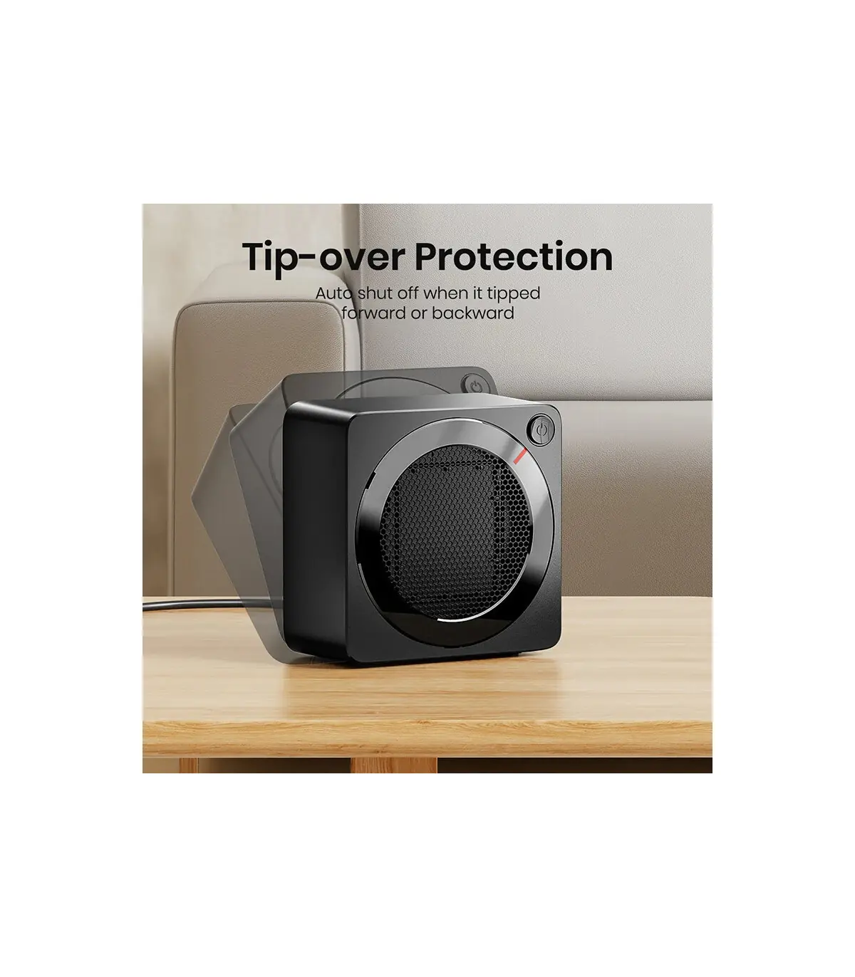 Riscaldamento degli ambienti Gaiatop, riscaldamento degli ambienti a risparmio energetico interno da 500 W, PTC Cer