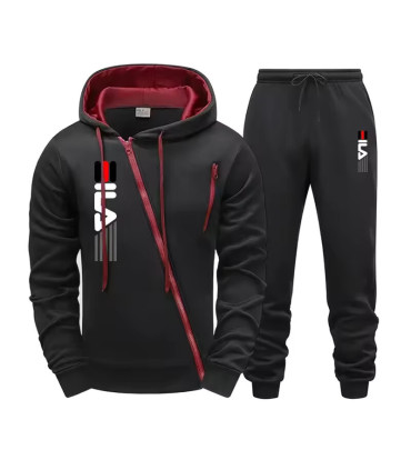 Ensemble de survêtement à capuche pour hommes - pantalon et sweat-shirt, automne ...