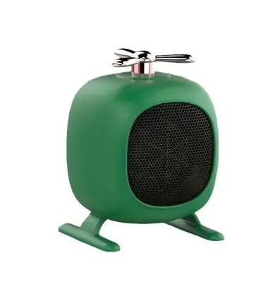 [Green EU] Ventilateur électrique enfichable portable, mini chauffage portable, petit radiateur