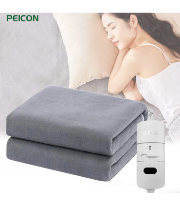 Couverture chauffante électrique avec thermostat automatique, matelas de lit, chauffe-corps dou
