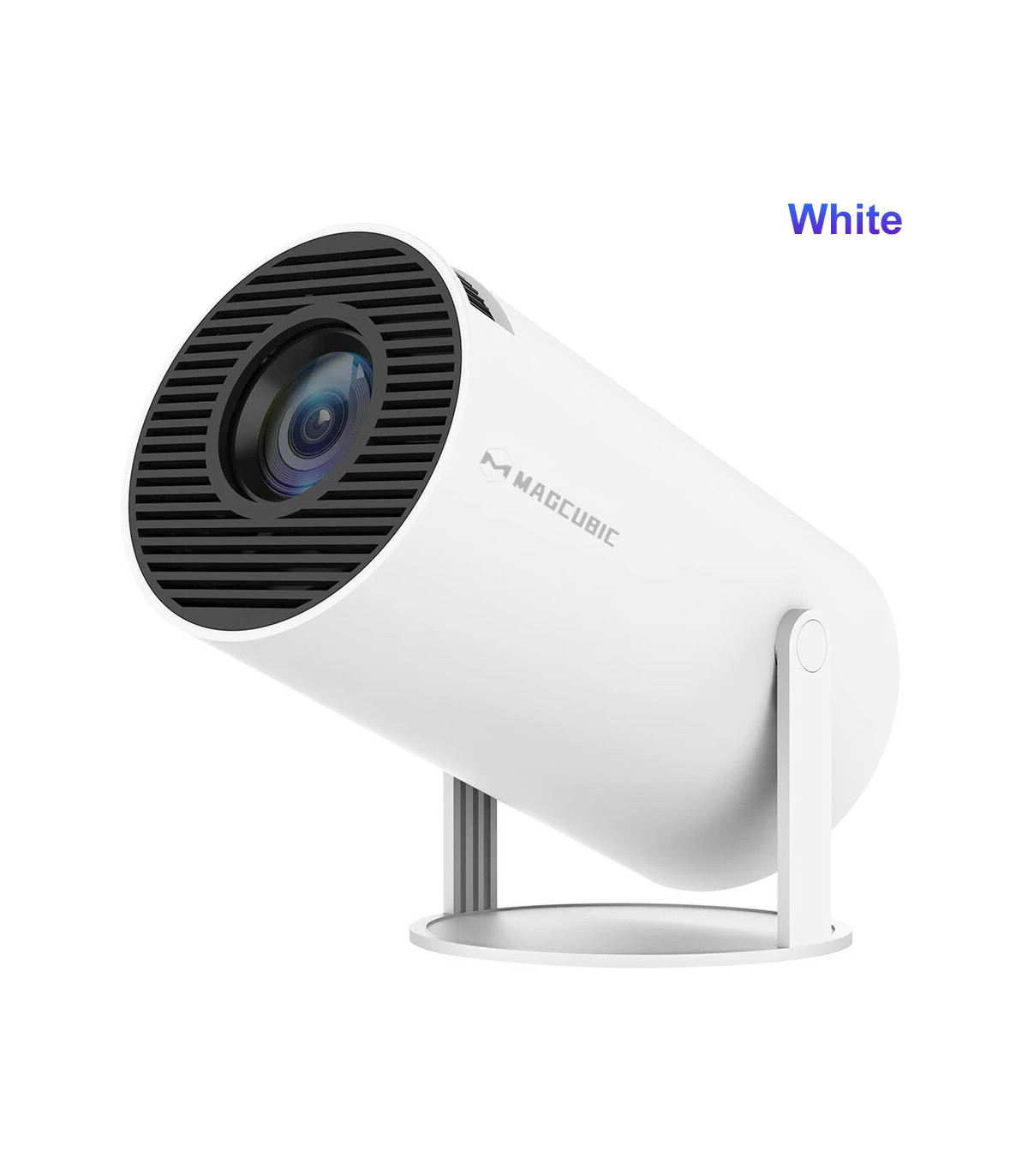 [HY300 Pro-White] Projecteur MAGCUBIC HY300 PRO 4K Android 11 double Wifi6 290ANSI Allwinner H7