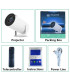 projecteur, sans, pour, écran, charge, portable, pouces, correction, vous