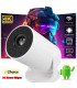 projecteur, sans, pour, écran, charge, portable, pouces, correction, vous