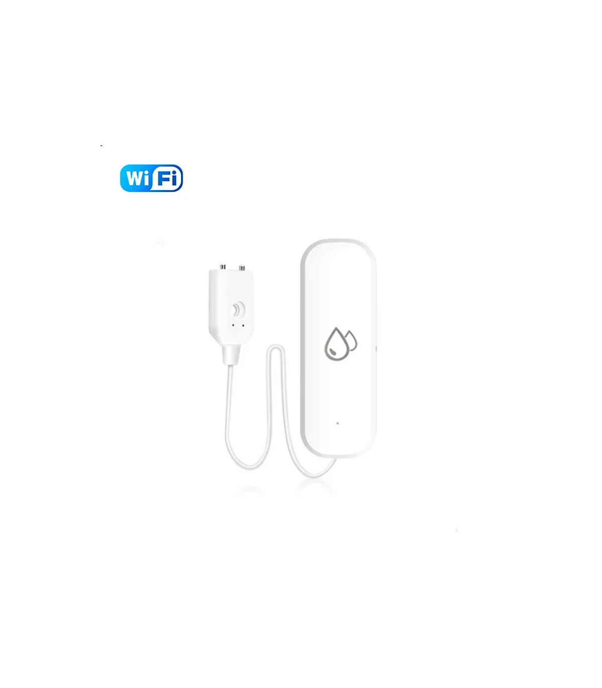 [Wifi 1Pcs] Tuya WiFi/ZigBee capteur d\'eau alarme de fuite détecteur de fuite d\'inondation mais