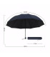 Parapluie pliant surdimensionné de 130CM, coupe-vent et imperméable, grand parasol de soleil et