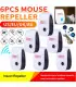 Répulsif antiparasitaire ultrasonique, 6 pièces, répulsif antiparasitaire et insectes à longue 