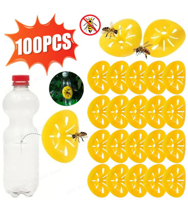 pour, guêpes, extérieur, réutilisable, jardin, piège, pièces, environnement