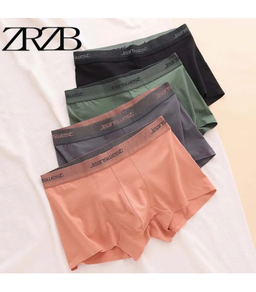 [L 4-4] Boxer en pur coton pour hommes, culottes pour hommes, sous-vêtements respirants, shorts