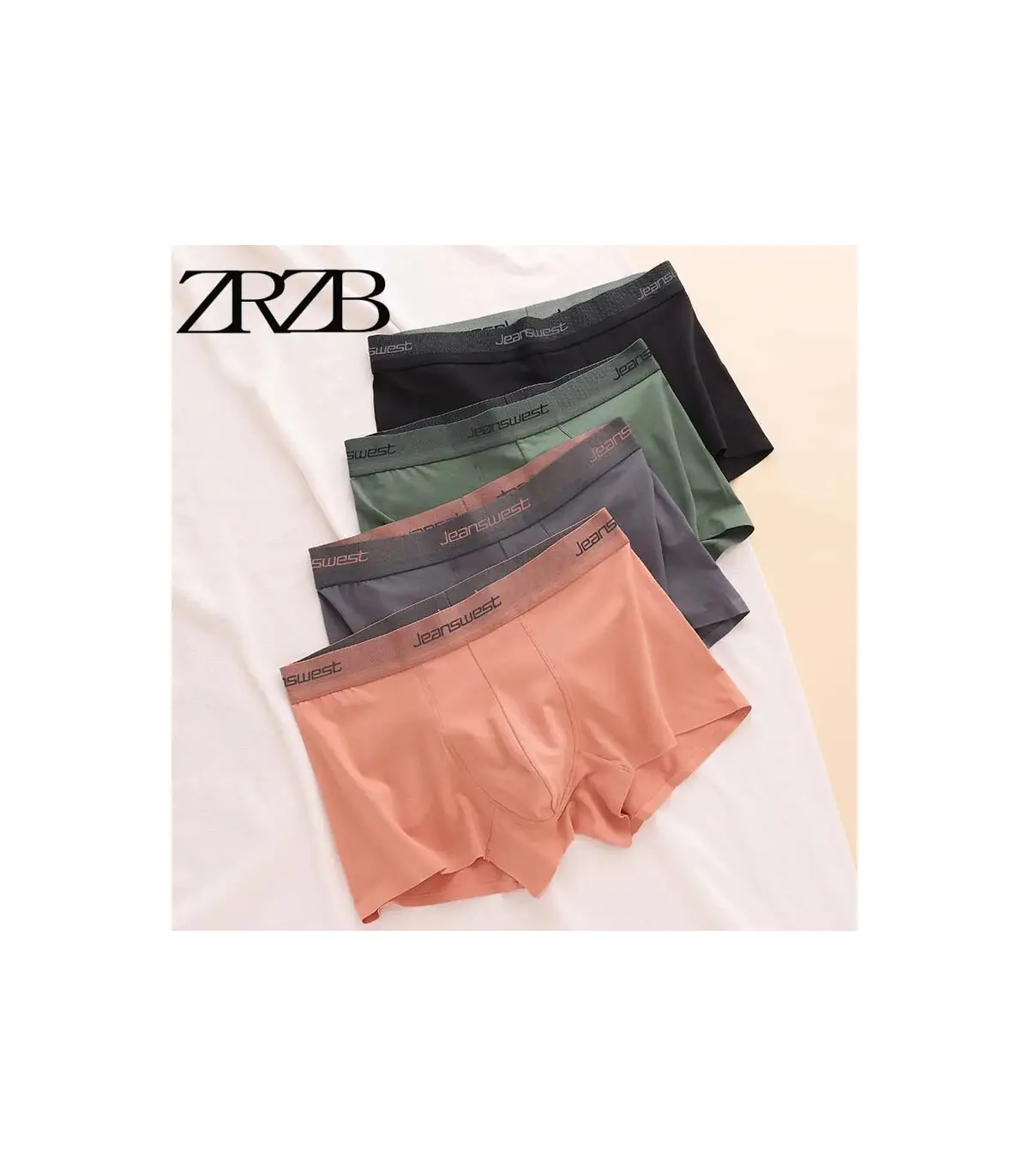 Boxer en pur coton pour hommes, culottes pour hommes, sous-vêtements respirants, shorts pour ho