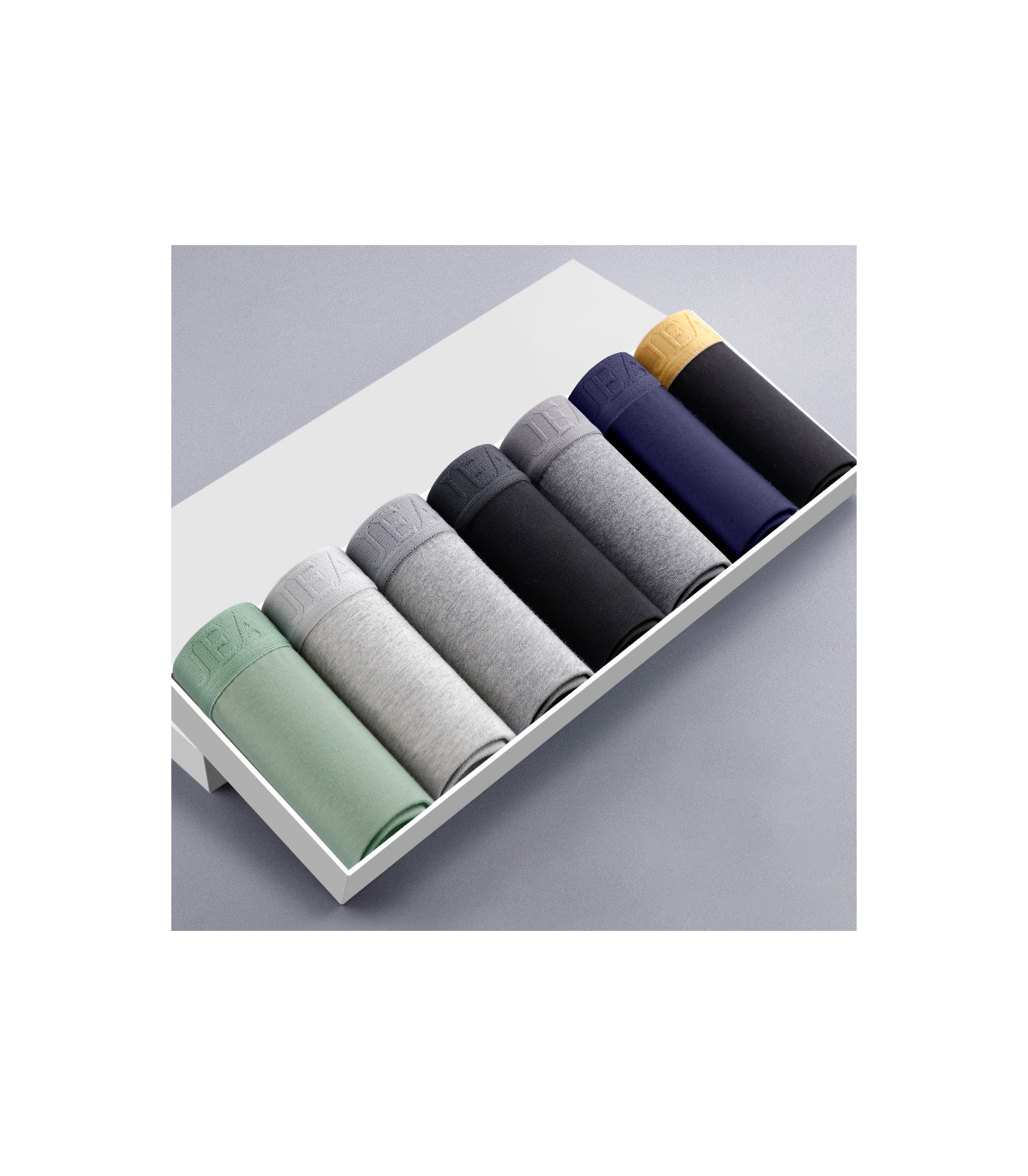 Boxer in puro cotone per uomini, mutande per uomini, biancheria intima traspirante, pantaloncini per uomo.