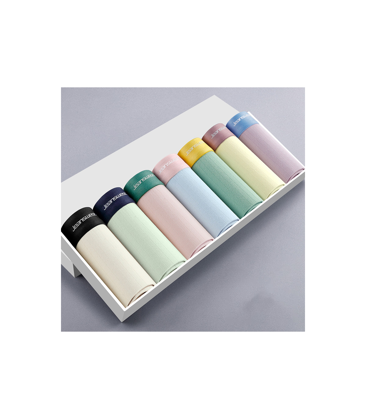 Boxer in puro cotone per uomini, mutande per uomini, biancheria intima traspirante, pantaloncini per uomo.