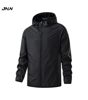 Giacca impermeabile da trekking per uomo e donna, protezione solare, antivento, unisex, per campeggio.