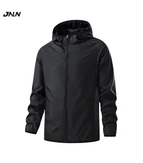 JNLN hommes femmes randonnée veste imperméable Protection solaire coupe-vent unisexe Camping es
