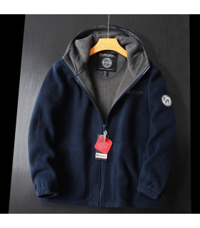 Veste polaire d\'hiver de marque pour hommes, veste en laine épaisse décontractée, Design de hau