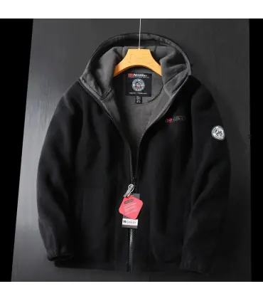 Veste polaire d\'hiver de marque pour hommes, veste en laine épaisse décontractée, Design de hau