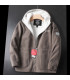 Marken-Winter-Fleecejacke für Männer, dicke lässige Wolljacke, hochwertiges Design.