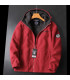 Marken-Winter-Fleecejacke für Männer, dicke lässige Wolljacke, hochwertiges Design.