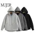 MUJER sweat à capuche zippé femmes automne sweat à capuche femme à manches longues surdimension
