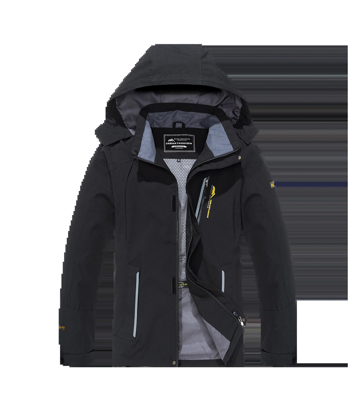 Veste de randonnée imperméable pour hommes, grande taille, coupe-vent, Camping, chasse, course 