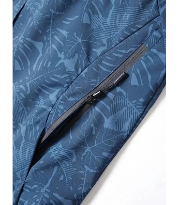 Veste coupe-vent imperméable décontractée pour hommes, manteau de randonnée en plein air avec f