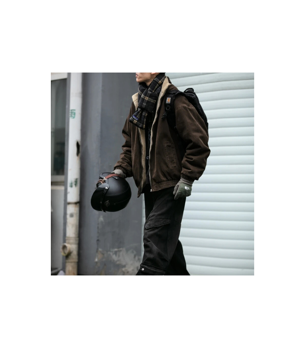 Veste polaire Vintage japonaise pour homme, veste épaisse de haute qualité, Streetwear coréen, 