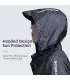 ROCKBROS – veste de cyclisme imperméable pour hommes, imperméable à capuche réfléchissante, cou