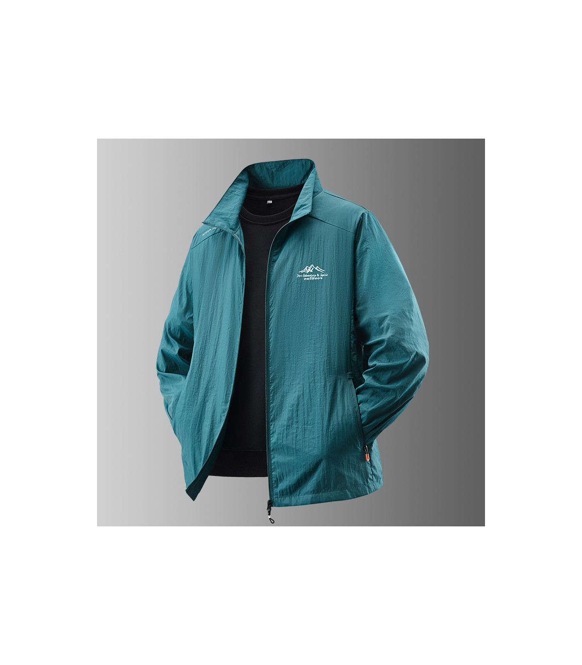 Veste d'été ultra-mince pour hommes, Protection solaire, décontractée, respirante, sport, coupe