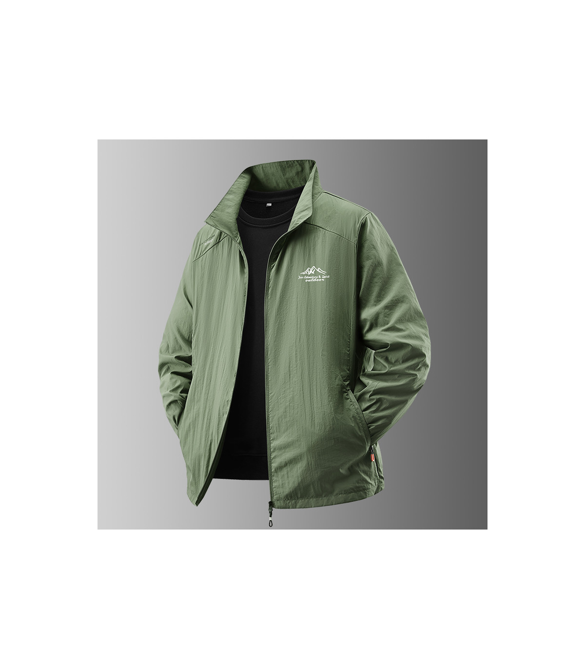 Veste d'été ultra-mince pour hommes, Protection solaire, décontractée, respirante, sport, coupe