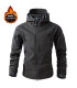 Herren Winter Herbst Softshell Fleece Jacken wasserdicht Outdoor Angeln Wandern Jagd