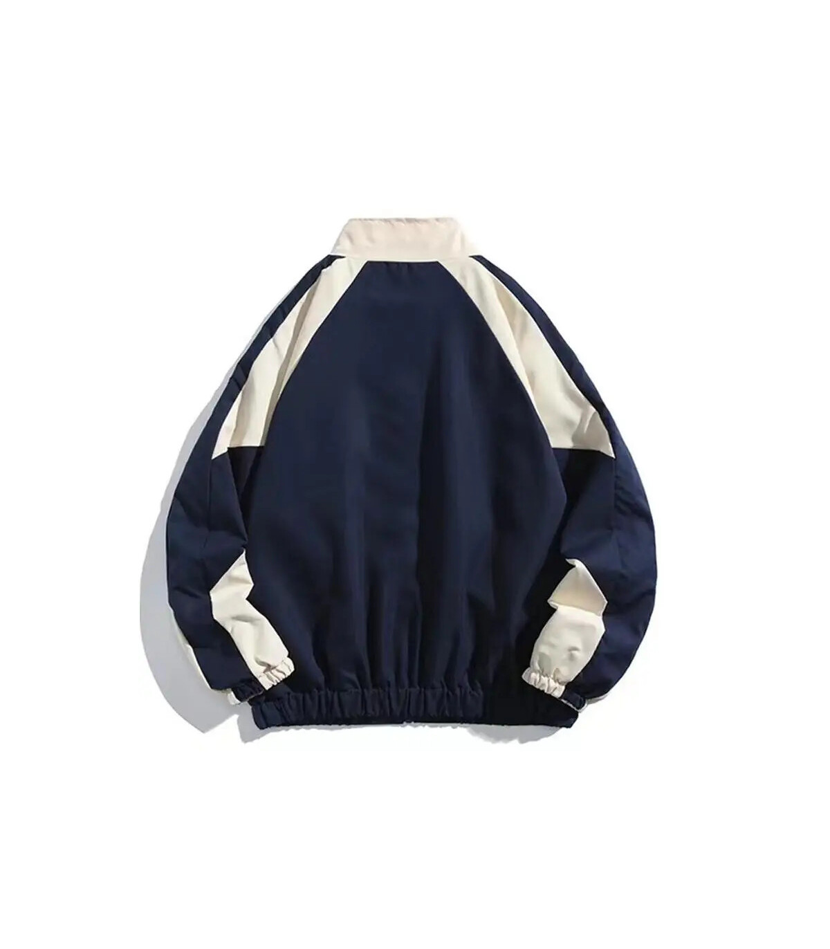 Hip Hop varsité veste hommes haute rue Patchwork couleur noir coupe-vent manteaux femmes printe