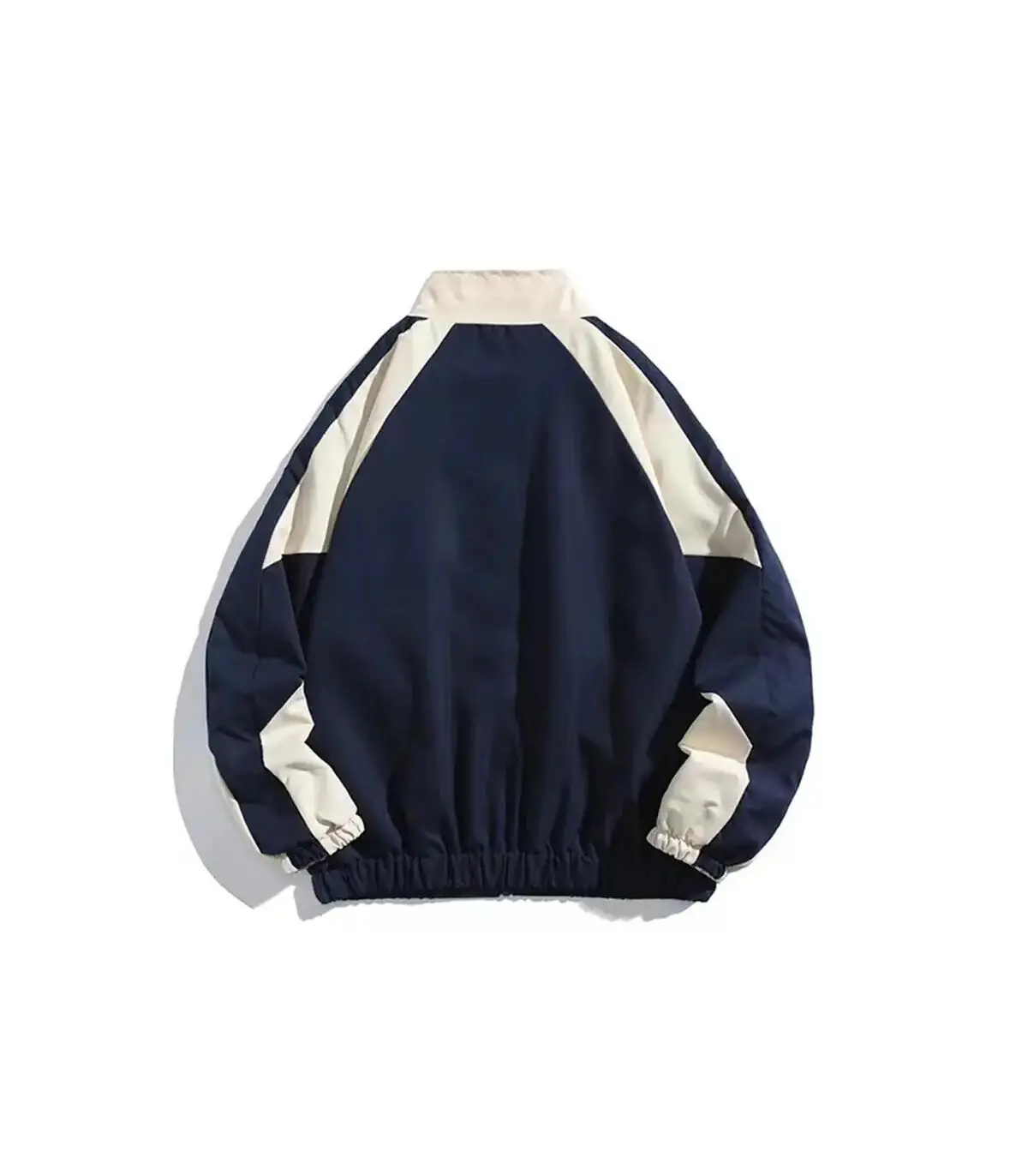 Hip Hop varsité veste hommes haute rue Patchwork couleur noir coupe-vent manteaux femmes printe