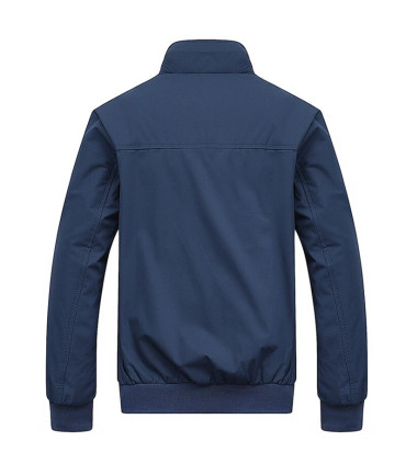 2025 printemps automne décontracté solide mode mince Bomber veste hommes pardessus nouveauté ve