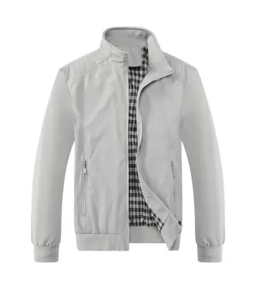 2025 printemps automne décontracté solide mode mince Bomber veste hommes pardessus nouveauté ve