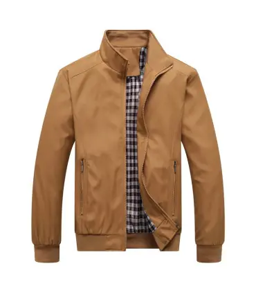 2025 printemps automne décontracté solide mode mince Bomber veste hommes pardessus nouveauté ve