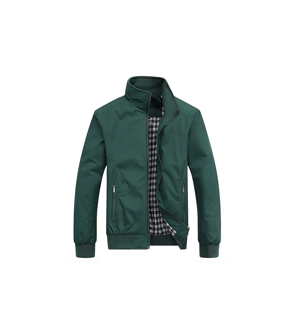 2025 primavera autunno casual solido moda sottile bomber giacca da uomo cappotto novità