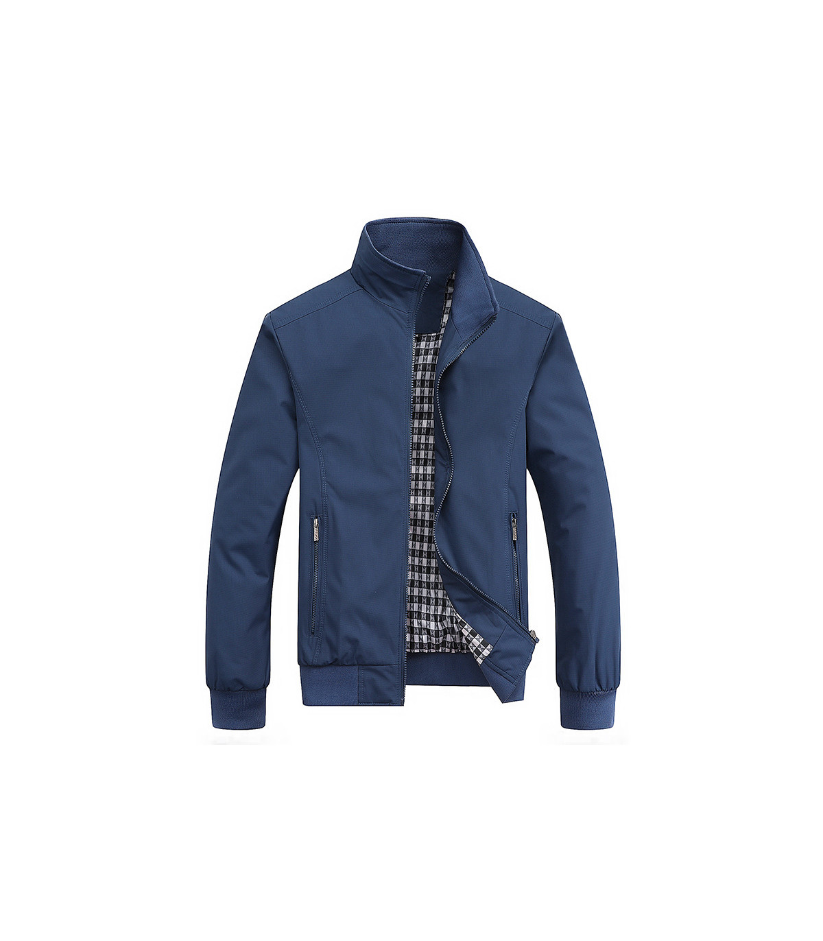 2025 primavera autunno casual solido moda sottile bomber giacca da uomo cappotto novità
