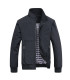 2025 primavera autunno casual solido moda sottile bomber giacca da uomo cappotto novità