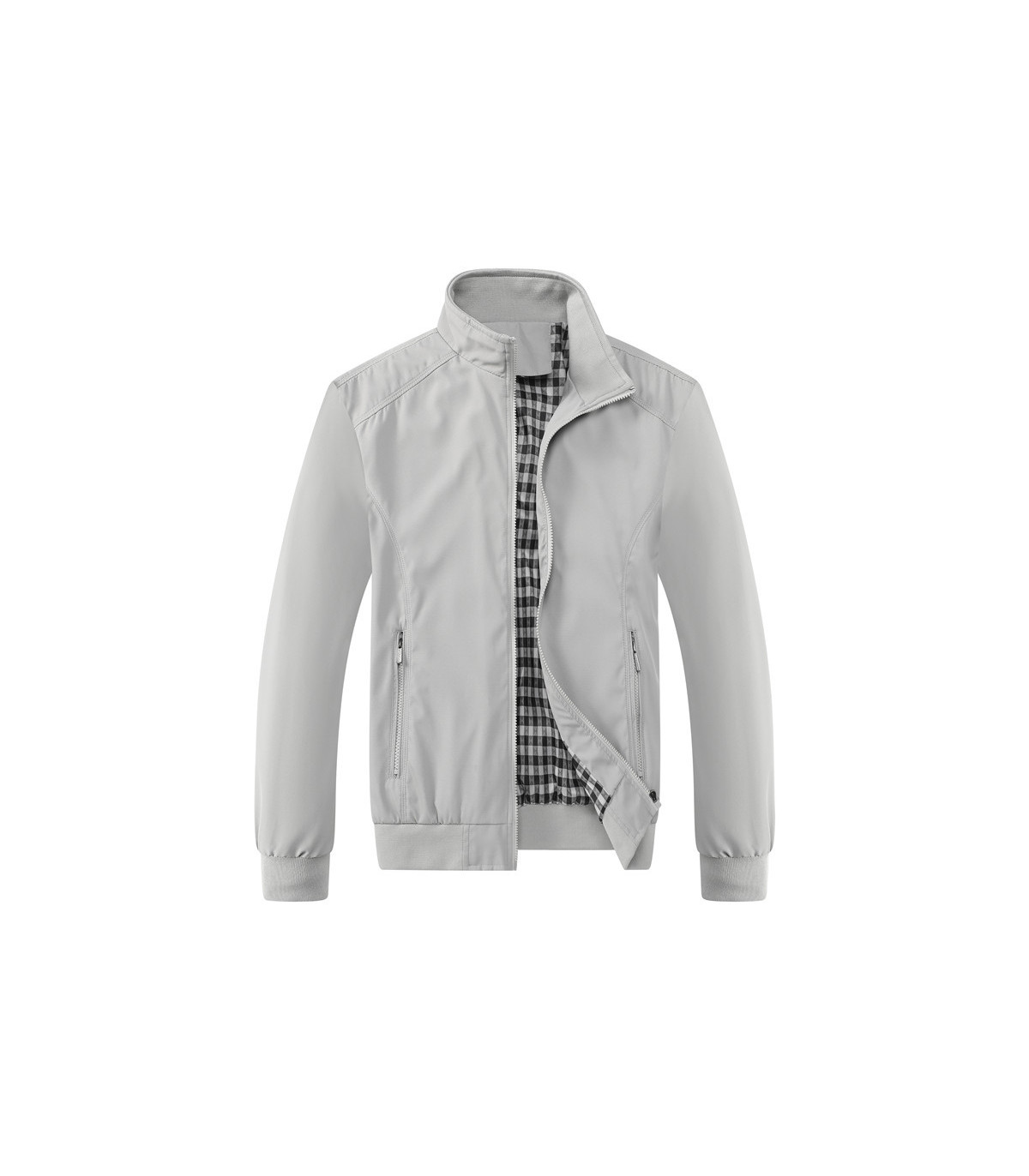 2025 primavera autunno casual solido moda sottile bomber giacca da uomo cappotto novità