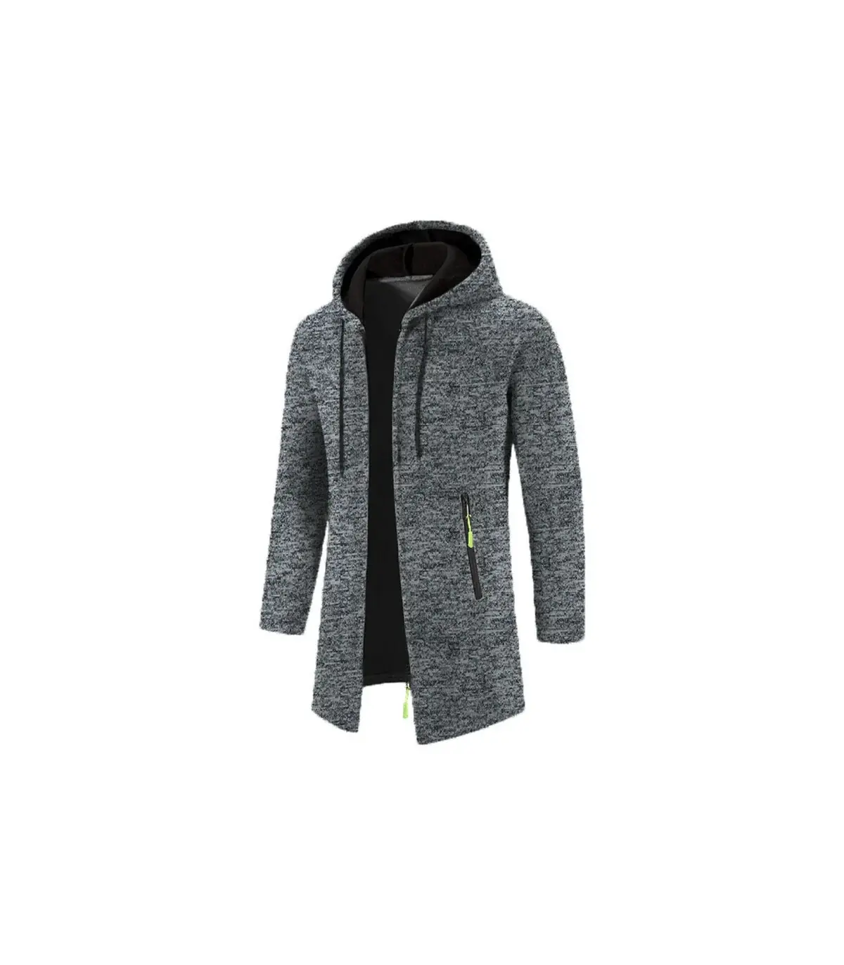 Sweat-shirt à capuche de Sport pour hommes, sweat-shirt à manches longues avec fermeture éclair