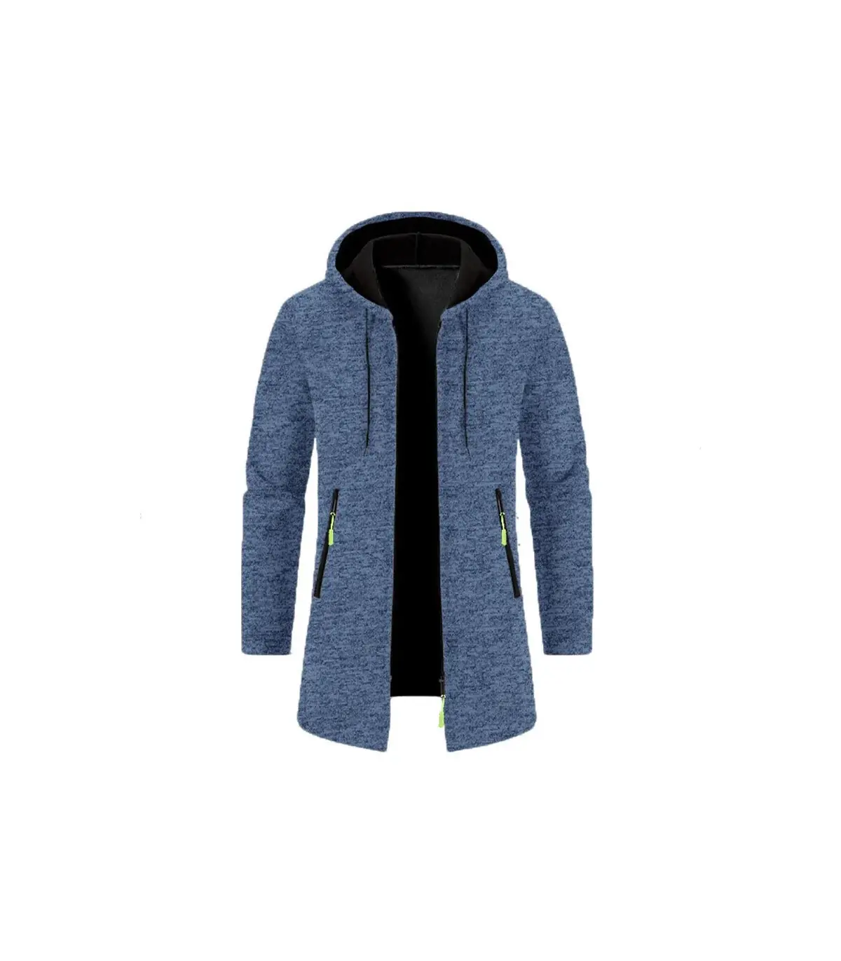 Sweat-shirt à capuche de Sport pour hommes, sweat-shirt à manches longues avec fermeture éclair