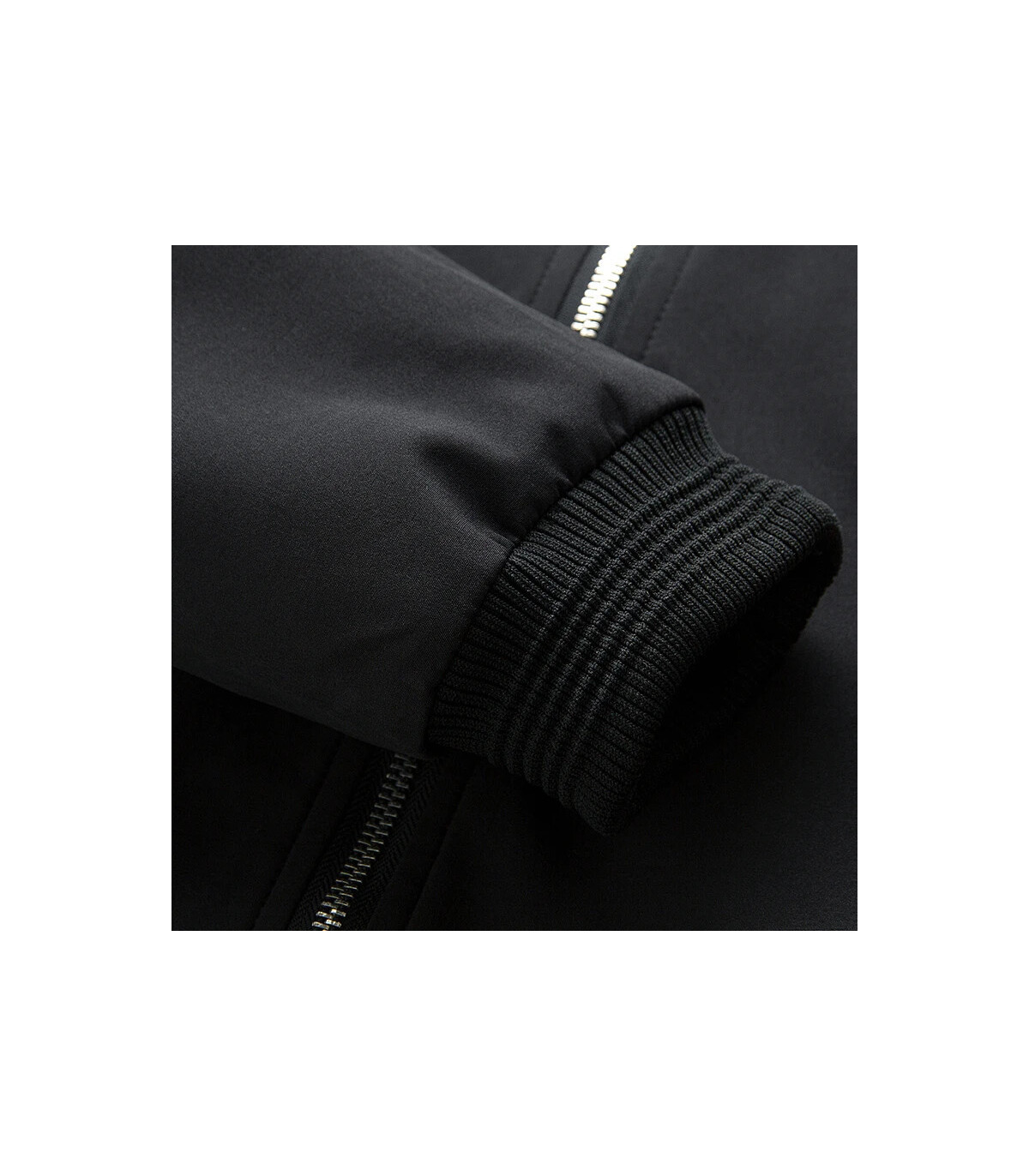 Blouson aviateur mince à manches longues pour hommes, veste d\'opérabilité, coupe-vent à fermetu