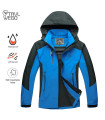 TRVLWEGO Chaqueta de senderismo camping hombre otoño deportes aire libre abrigos escalada trekking