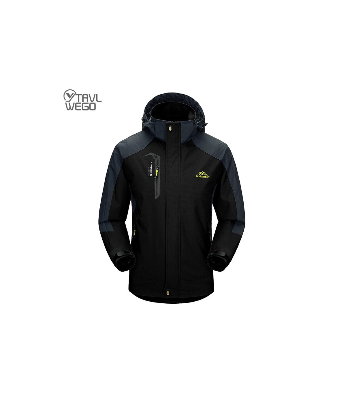 TRVLWEGO Camping randonnée veste hommes automne Sports de plein air manteaux escalade Trekking 