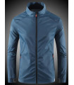 Abrigos de protección solar para hombres, chaqueta deportiva impermeable transpirable, protección UV.