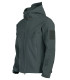 Casual military hooded jacket for men, outdoor utility, shark skin fashion