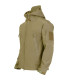Casual military hooded jacket for men, outdoor utility, shark skin fashion