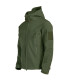 Casual military hooded jacket for men, outdoor utility, shark skin fashion