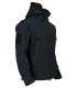 Casual military hooded jacket for men, outdoor utility, shark skin fashion