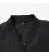 Veste courte ample à col de Baseball pour hommes, couleur unie, manteau fin décontracté d\'affai
