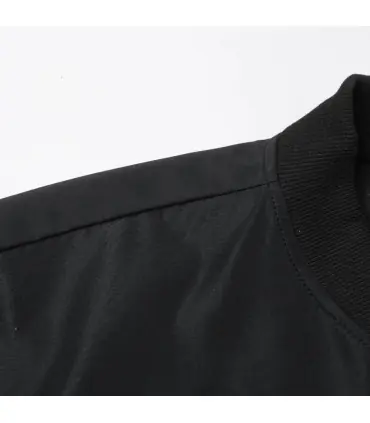 Veste courte ample à col de Baseball pour hommes, couleur unie, manteau fin décontracté d\'affai